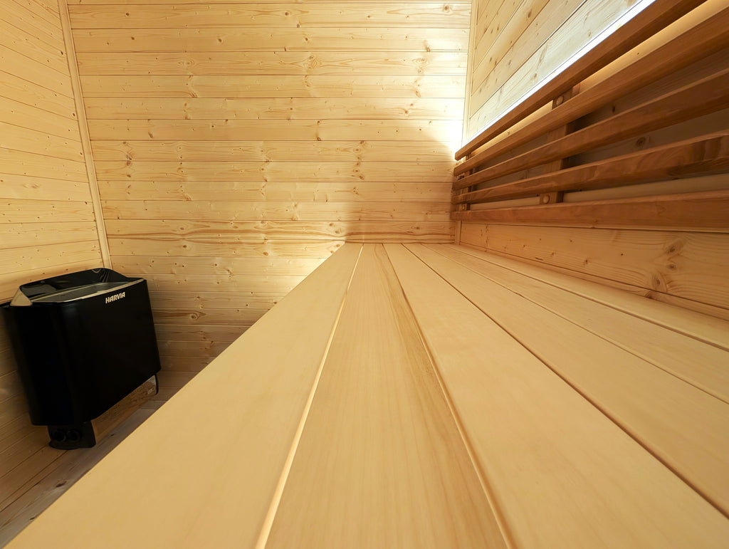 Sauna Solid standard - tmavohnedá