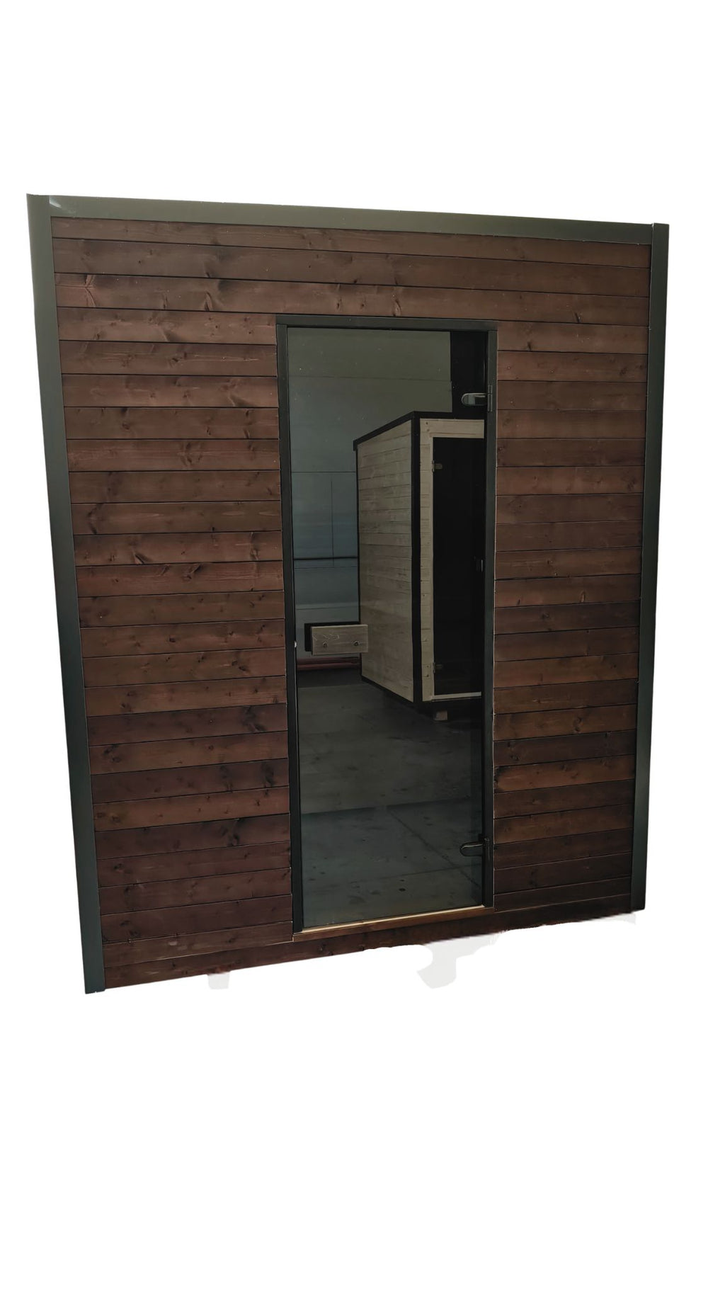 Sauna Solid standard - tmavohnedá
