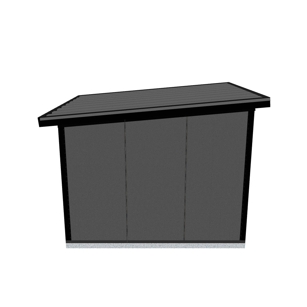 Záhradný domček 3x3m