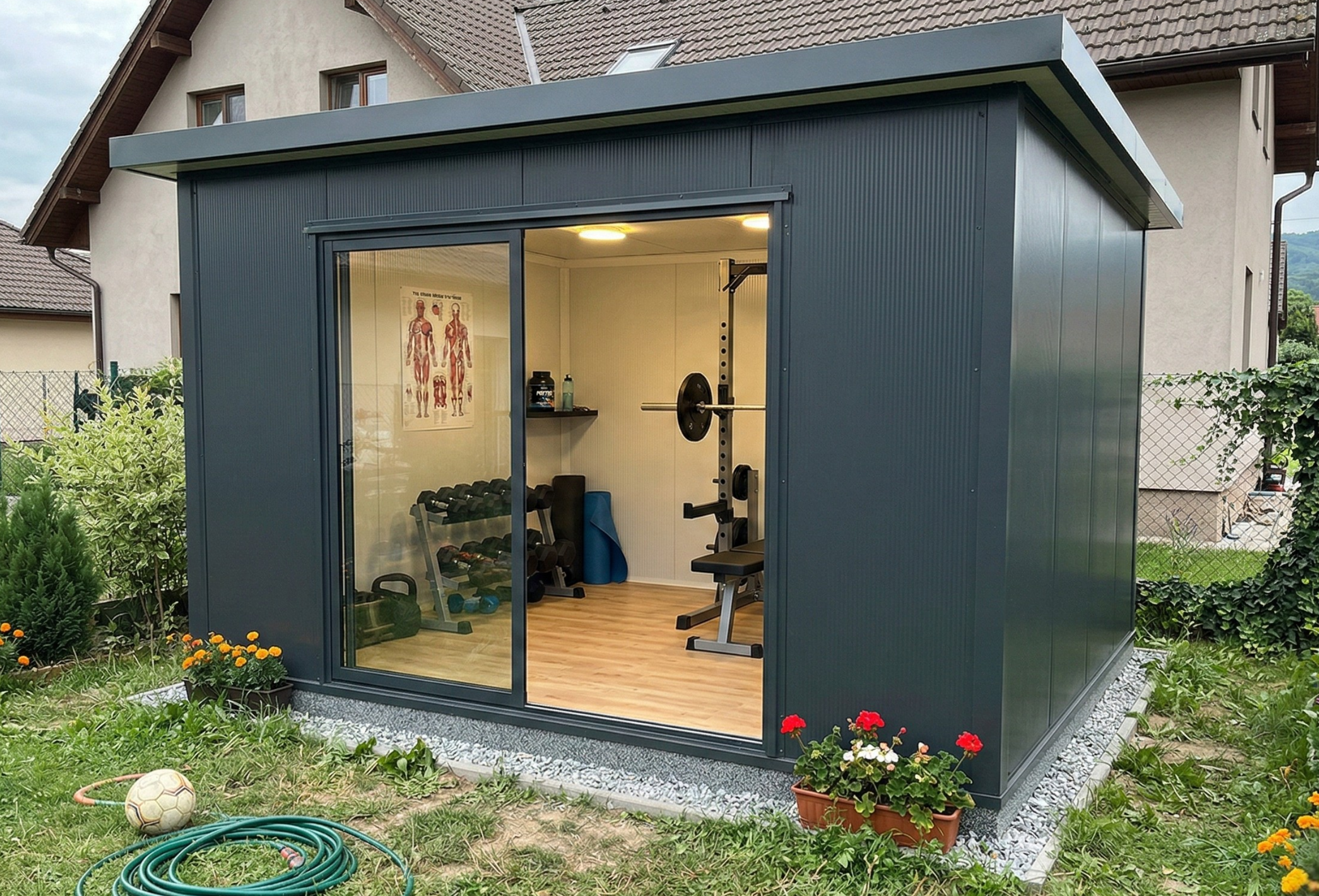 Záhradný domček 6x4m